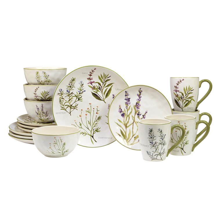 Botanical dinnerware 2024